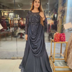 S4U designer drape gown for formal occasions