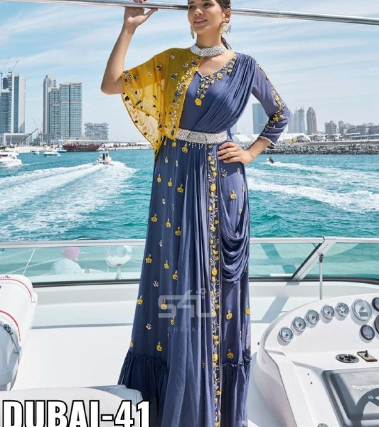 Cape stylish gown – vastrachowk